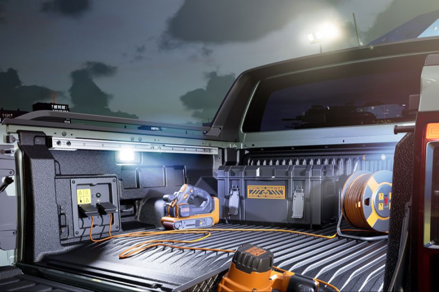 Ford Ranger PHEV Ladeklappe
