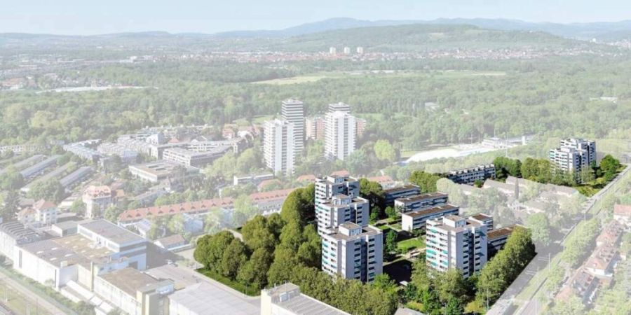 Der Kanton Basel-Stadt erwarb dieses Jahr das Areal «im Surinam» (Bild) im Hirzbrunnen-Quartier. Er darf auch künftig solche Käufe ohne Parlamentsbeschluss tätigen.