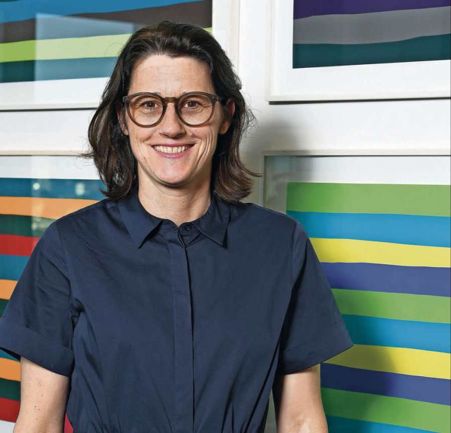 Céline Widmer: Knapp vier Monate im Amt und bereits stark gefordert.