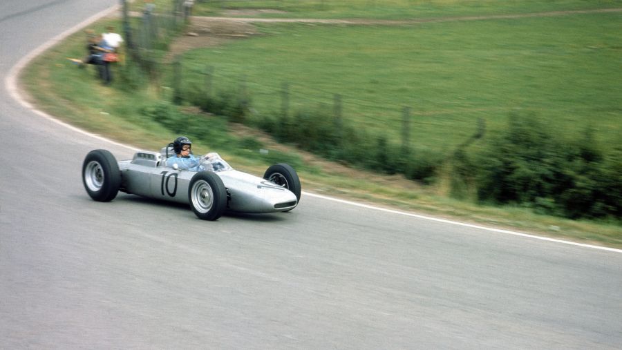 Dan Gurney bescherte Porsche 1962 den einzigen Sieg mit eigenem Chassis und Motor in der Formel 1.