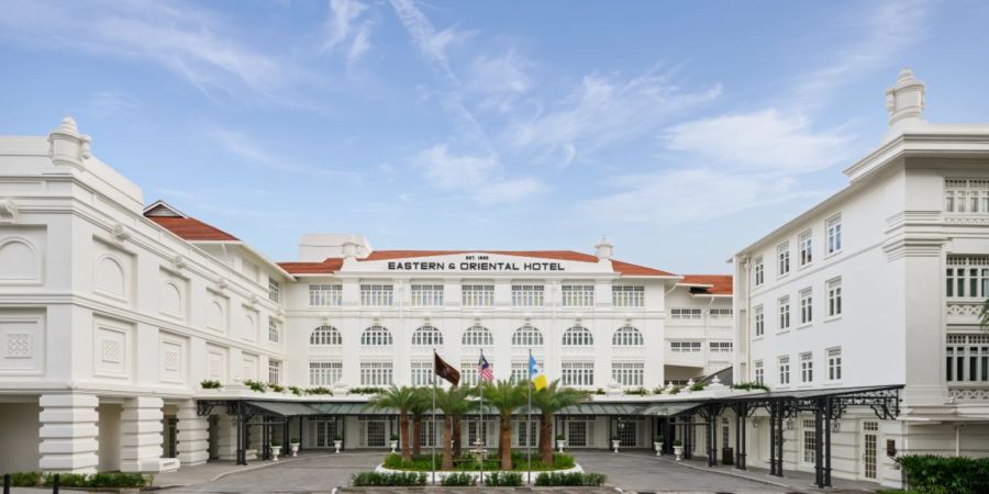 Hotel Fassade Eastern & Oriental Hotel Penang.