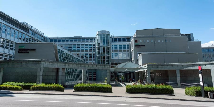 Betriebsgebäude der Berner Kantonalbank (BEKB) an der Schwarzenburgstrasse 160 in Liebefeld.