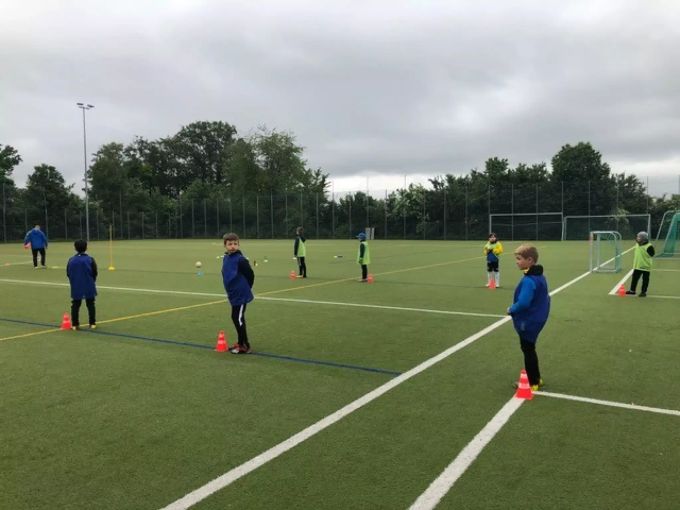 Die Kinder haben sich über den Trainingsstart gefreut. FC Wallisellen