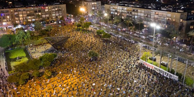 Coronavirus - Demonstration in Israel