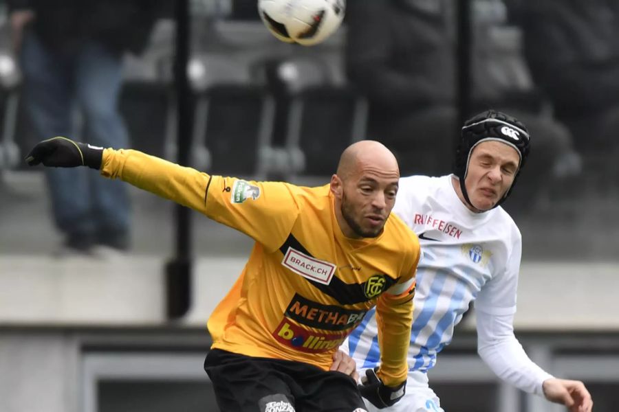 Auch für den FC Schaffhausen stand Yassin Mikari im Einsatz.