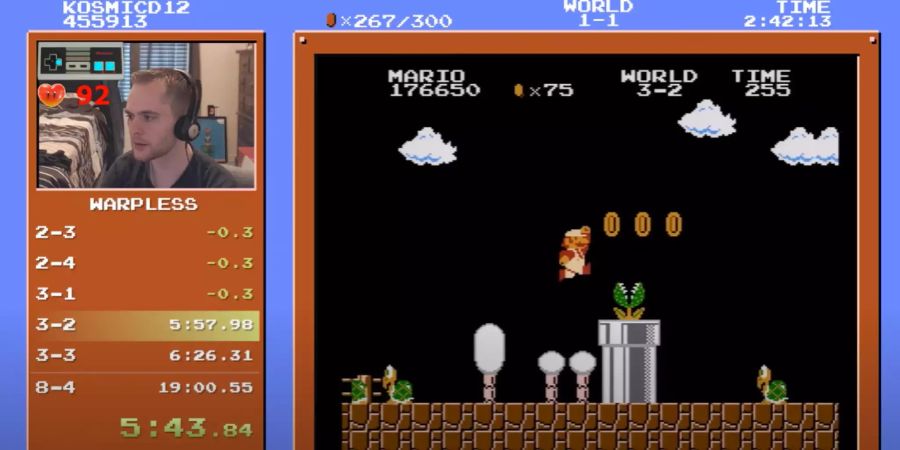 Guinness Mario Speedrun Kosmic