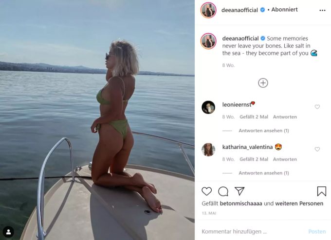 Dijana Cvijetic weiss, wie sie ihre sexy Kurven erfolgreich in Szene setzten muss. Dijana Cvijetic