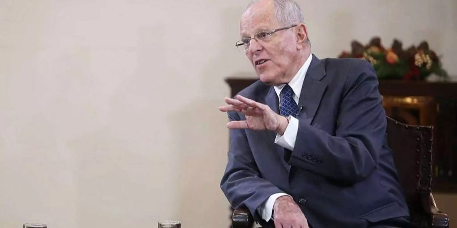 Perus Präsident Pablo Kuczynski darf nach seinem Rücktritt das Land nicht verlassen.