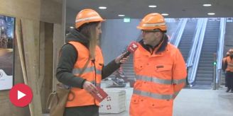 Offene Rathaus-Unterführung am Bahnhof - St. Galler Pendler können aufatmen