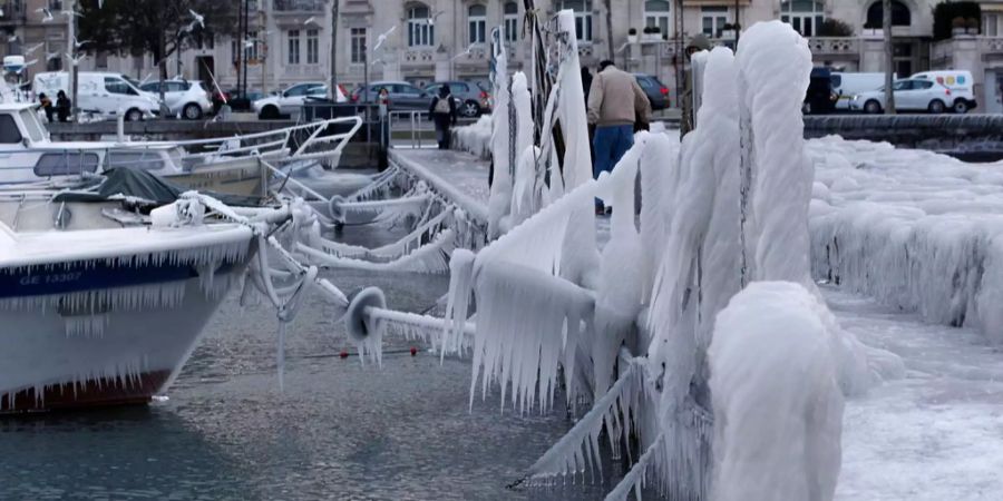 Die Nacht auf Mittwoch war die kälteste des Winters.