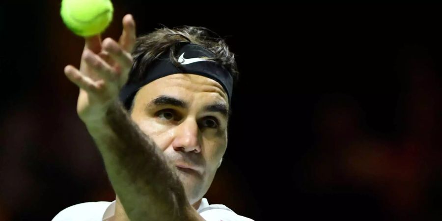 Roger Federer hat den fünften Titel als Weltsportler im Visier.