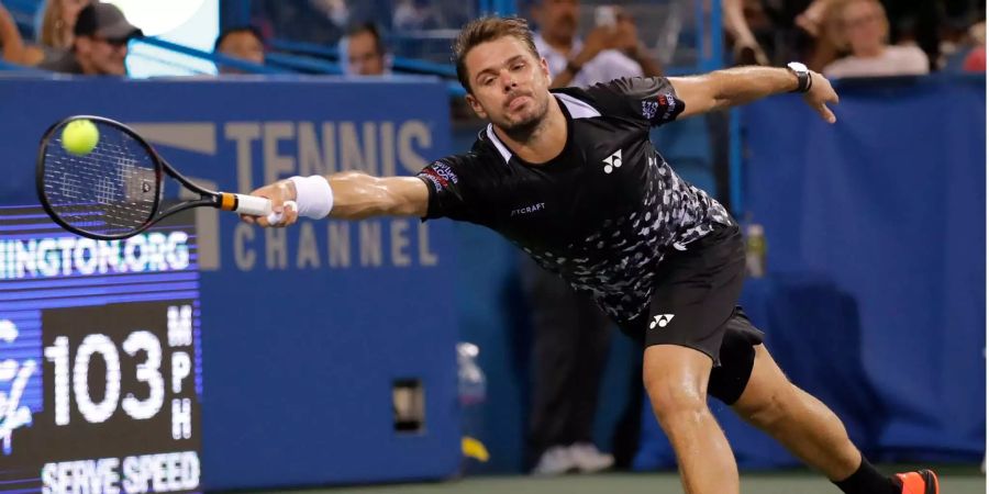 Stan Wawrinka verlor in der ersten Runde gegen Donald Young in drei Sätzen.