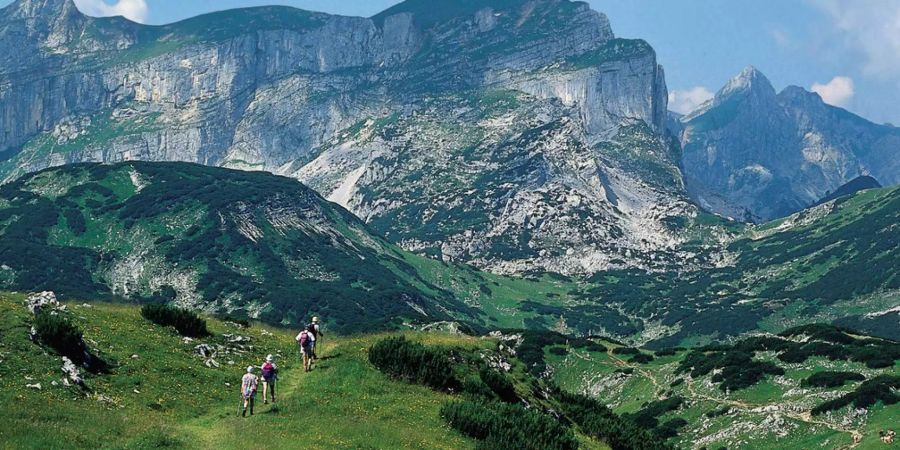 Wanderer im österreichischen Tirol. (Symbolbild)