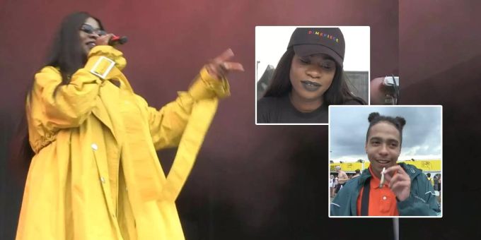 Openair Frauenfeld TG - Rapperin Coely ratet: High oder nicht high?