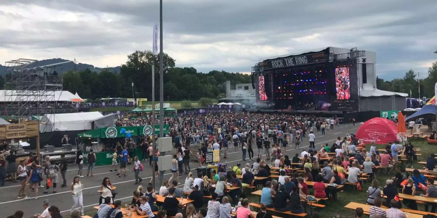 Letztes Jahr besuchten 24'000 Besucher das Rock the Ring.