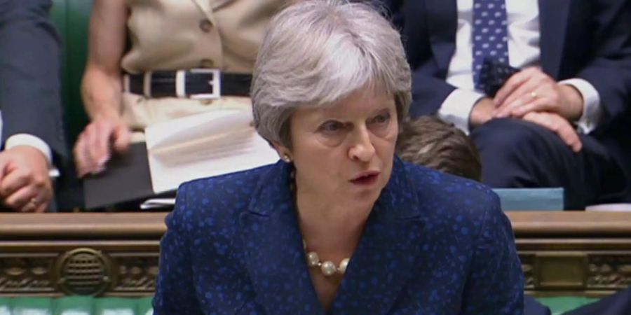 Am Montag stellte Premierministerin Theresa May ihren neuen Brexit-Plan den konservativen Abgeordneten im Parlament vor.