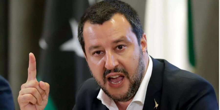 Salvini will das «Krebsgeschwür» Mafia entfernen.