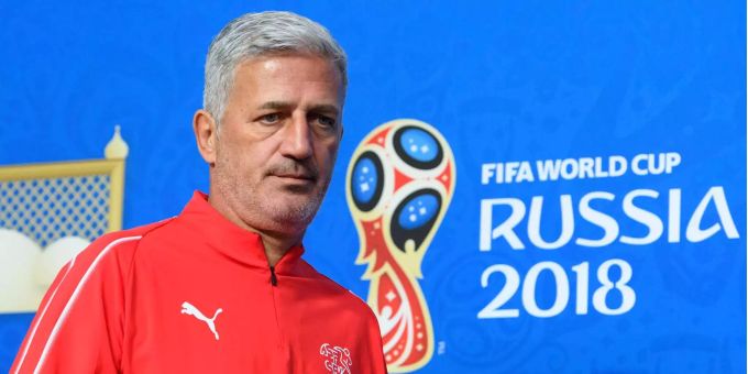 Lässt sich nicht in die Karten schauen: Vladimir Petkovic. Lässt sich nicht in die Karten schauen: Vladimir Petkovic.