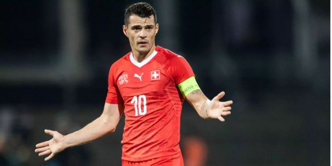 Granit Xhaka: «Dass das Jahr so endet, ist einfach nur geil.» Granit Xhaka: «Dass das Jahr so endet, ist einfach nur geil.»