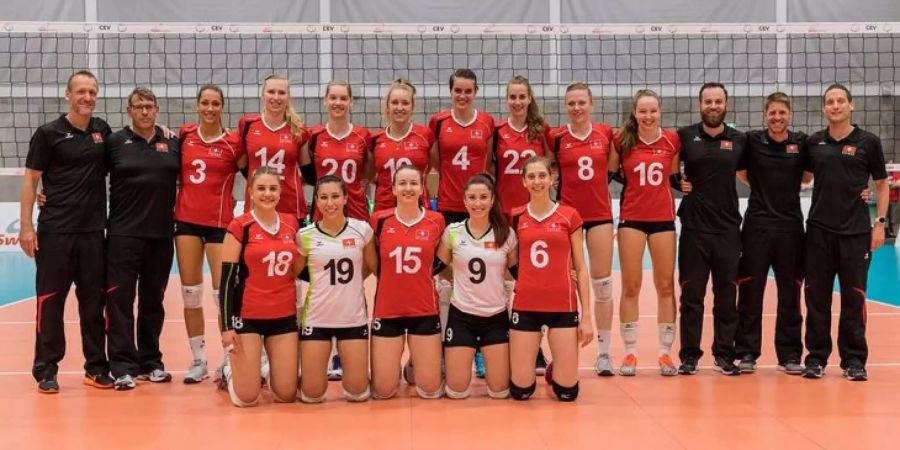 Das Natioanlteam Elite-Frauen der Schweiz.