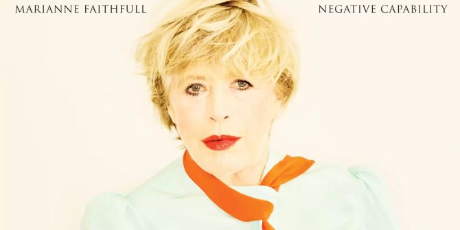 Teilausschnitt des Cover des neuen Albums «Negative Capability» von Marianne Faithfull.