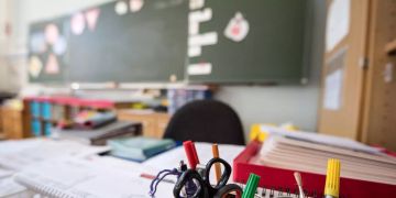 Leeres Klassenzimmer