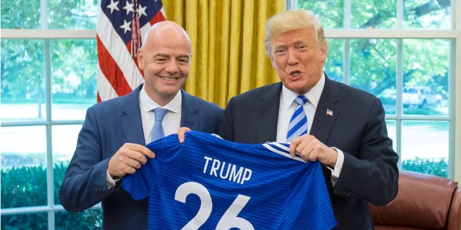 Gianni Infantino Donald Trump