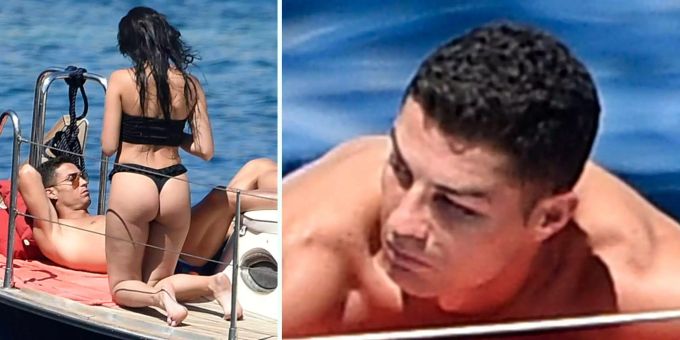 Wegen blauem Auge? - Cristiano Ronaldo lässt sexy Freundin links liegen