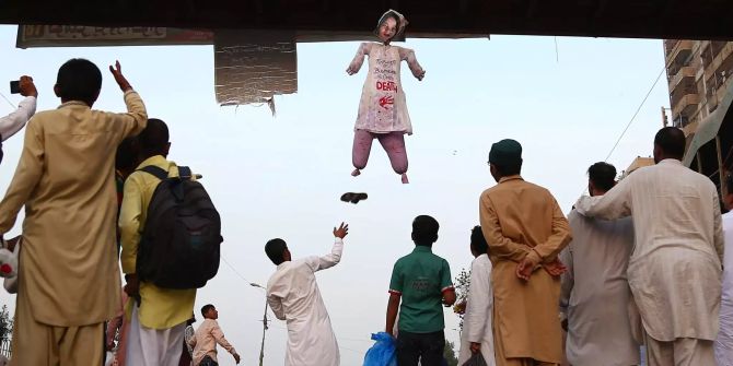 Nach der Freisprache von Asia Bibi gab es Proteste.