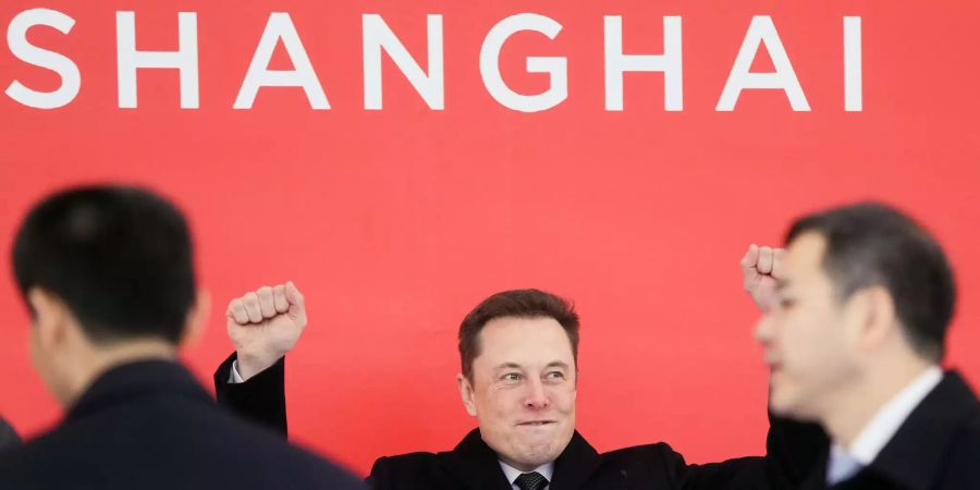 Tesla Che Elon Musk in China