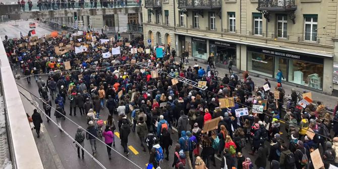 Klimastreik Bern Klima