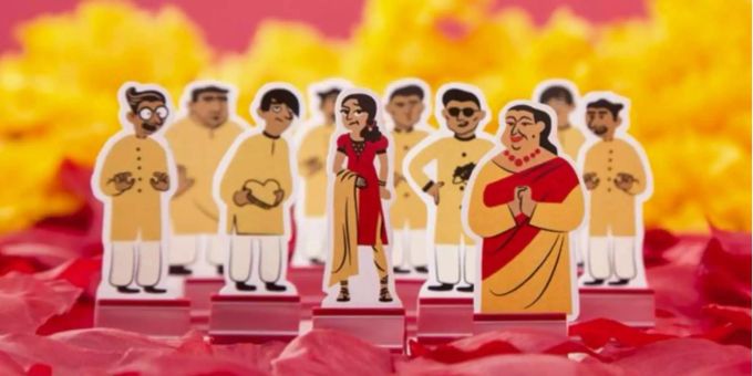 Nashra Balagamwala Brettspiel «Arranged!», also Arrangiert!, soll neben der Erläuterung für den Westen vor allem auch einen Dialog in Südasien auslösen.