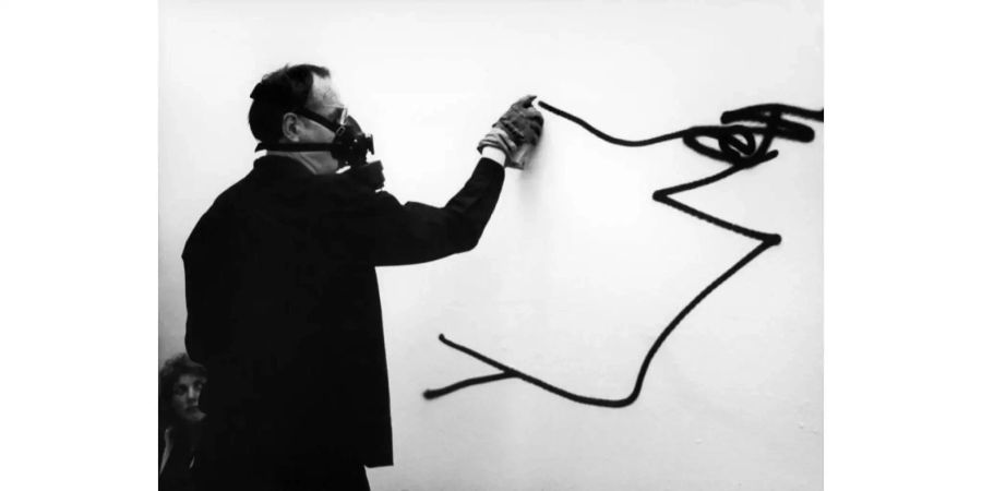 Der «Sprayer von Zürich» (1991).
