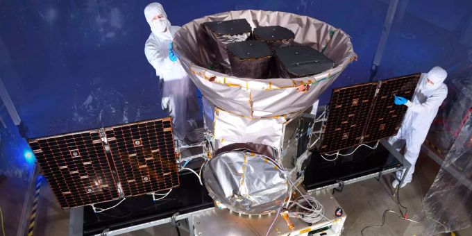 Das Weltraumteleskop «Tess» soll die Planetensuche von «Kepler» übernehmen. Das Weltraumteleskop «Tess» soll die Planetensuche von «Kepler» übernehmen.