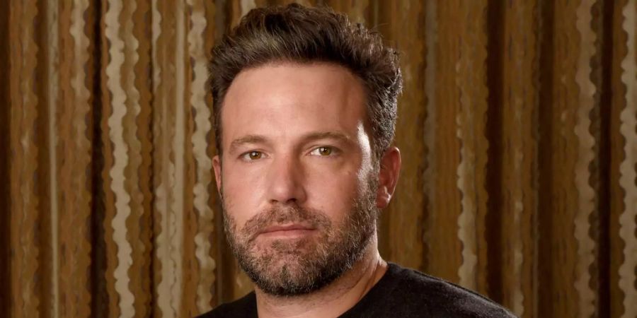 Ben Affleck posiert im Four Seasons Hotel in Los Angeles, Kalifornien (US).