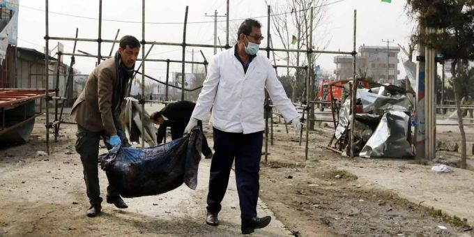Bei dem Attentat kamen mindestens 23 Menschen ums Leben. Afghanistan