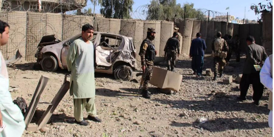 Beim Anschlag in Helmand kamen fünf Menschen ums Leben, zehn weitere wurden verletzt.