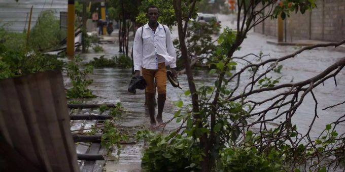 Die Schäden des Hurricans Maria werden auf Puerto Rico auf etwa 95 Milliarden Dollar geschätzt. Die Schäden des Hurricans Maria werden auf Puerto Rico auf etwa 95 Milliarden Dollar geschätzt.