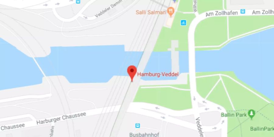 Hamburg Veddel. Hier explodierte ein Sprengsatz.