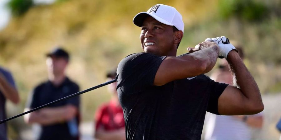 Tiger Woods bei seinem Comeback.