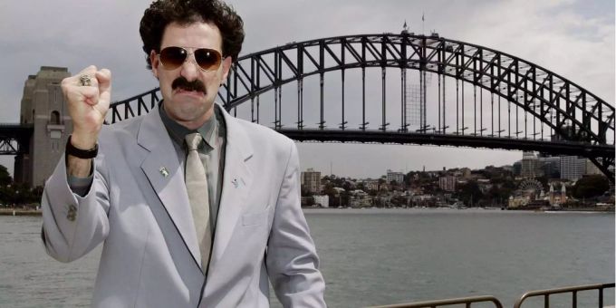 Wegen Ruhestörung - «Borat» will für Fans Strafe zahlen