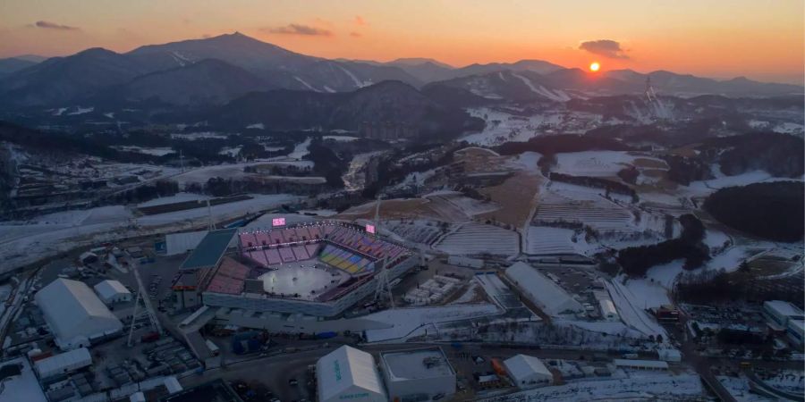 Die Athleten tun gut daran, sich in Pyeongchang in den kommenden Wochen warm anzuziehen.