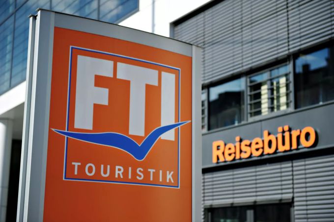 Das Logo des Reiseveranstalters FTI-Touristik ist zu sehen. Der Münchner Reiseveranstalter FTI hat den Besitzer gewechselt. Reiseveranstalter FTI