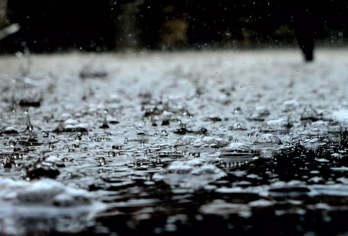 Regentropfen Wasser