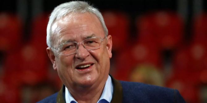 Martin Winterkorn an der jährlichen Versammlung des FC Bayern.