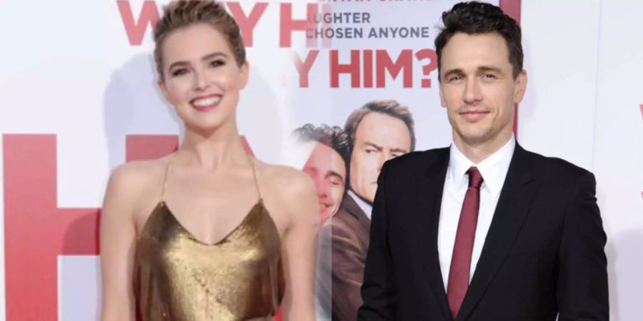 Zoey Deutch (23) und Hollywood-Beau James Franco (40) kamen sich beim Dreh von «Why Him?» näher. Für Deutch eine Erfahrung, auf die sie wohl gerne verzichtet hätte. Die Schauspielerin nennt zwar keinen Grund, aber der Kuss soll nicht gut gewesen sein…