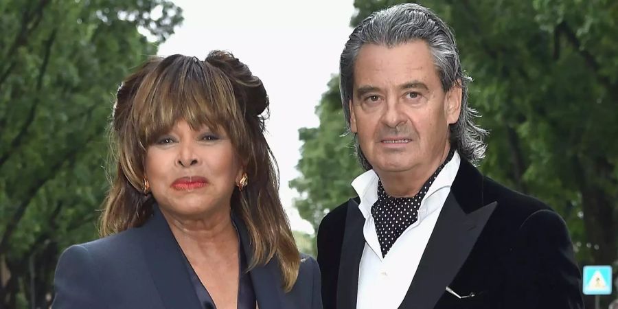 Tina Turner und ihr Ehemann Erwin Bach.