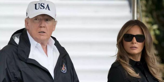 Bei den Trumps herrschte schon oft abgekühlte Stimmung. donald Trump