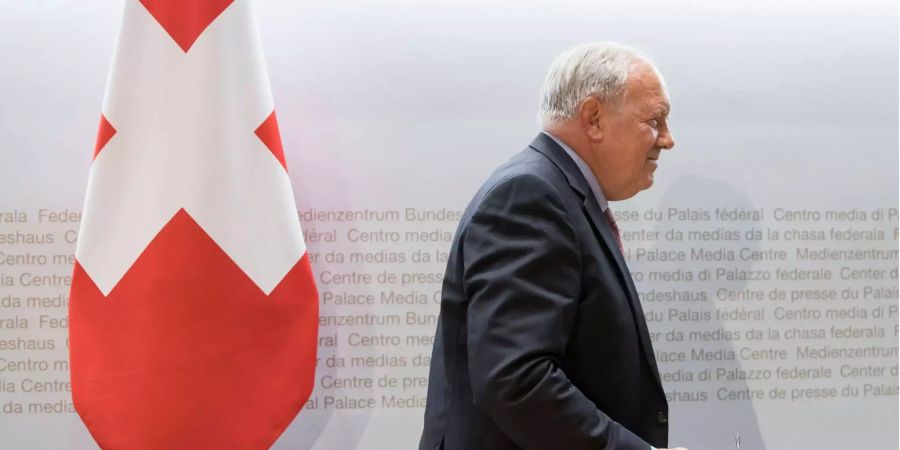 Johann Schneider-Ammann verlässt den Bundesrat per Ende Jahr.