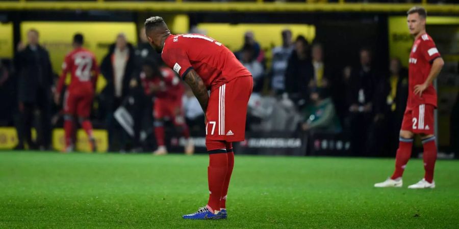 Jerome Boateng von München nach dem 3:2 von Dortmund.